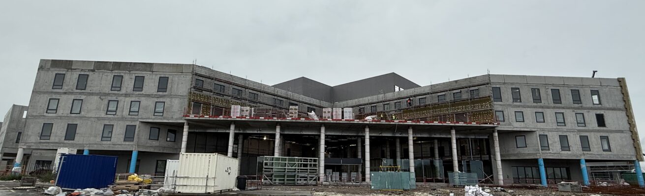 Visite de chantier du Nouvel Hôpital Métropolitain de l’Artois