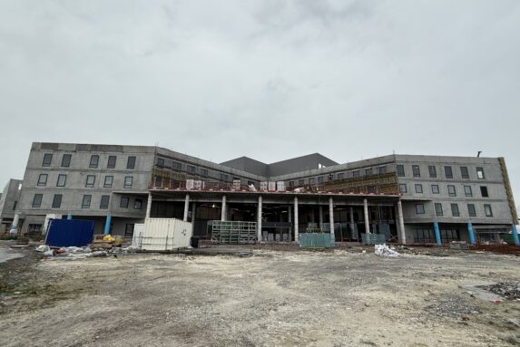 Visite de chantier du Nouvel Hôpital Métropolitain de l’Artois