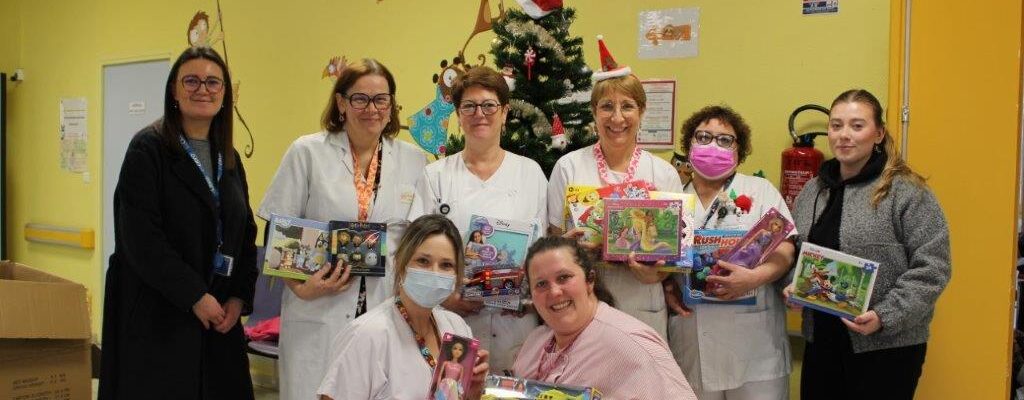 Merci à la Société CRVO pour son soutien au service de pédiatrie