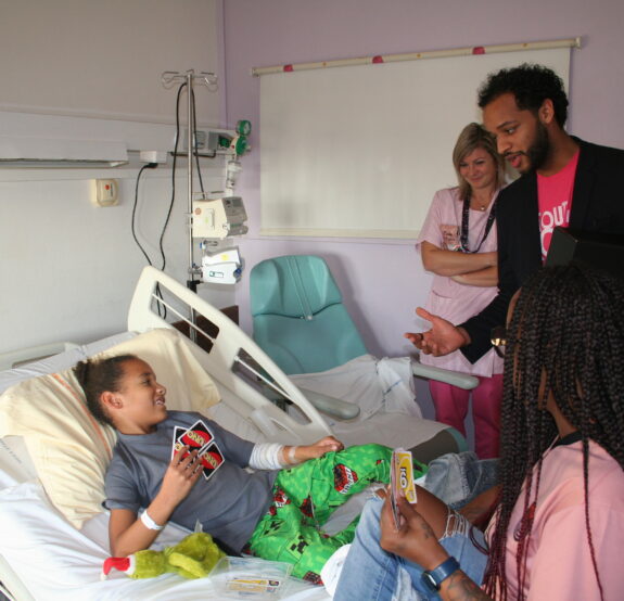 Retour sur la fête de Noël en pédiatrie !