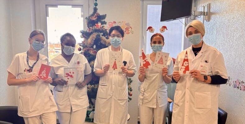 Des cartes de vœux pour nos patients hospitalisés en chirurgie
