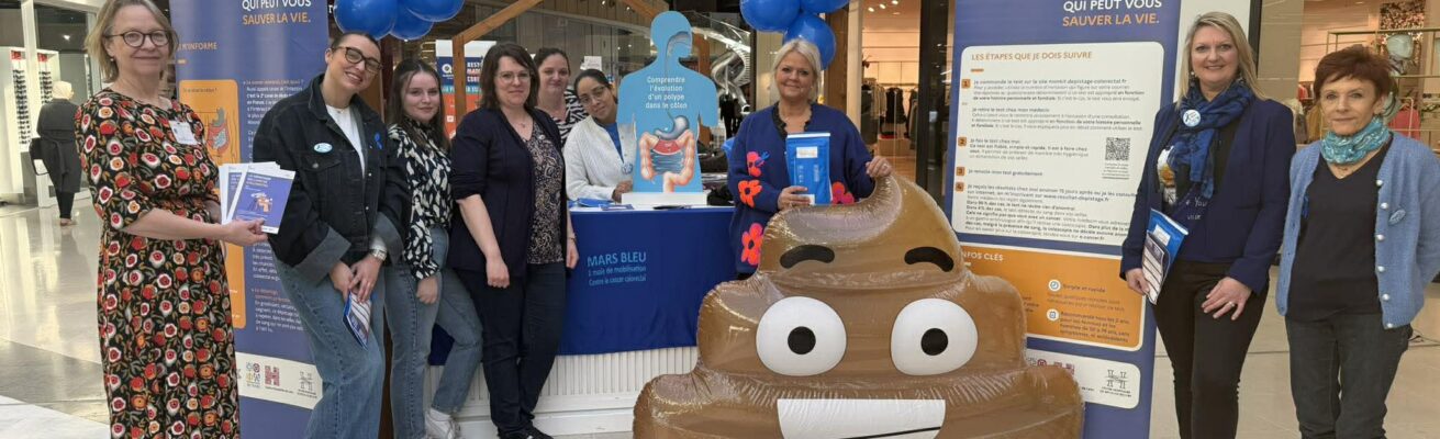 Mars Bleu : Le mois de la mobilisation contre le cancer colorectal a commencé !