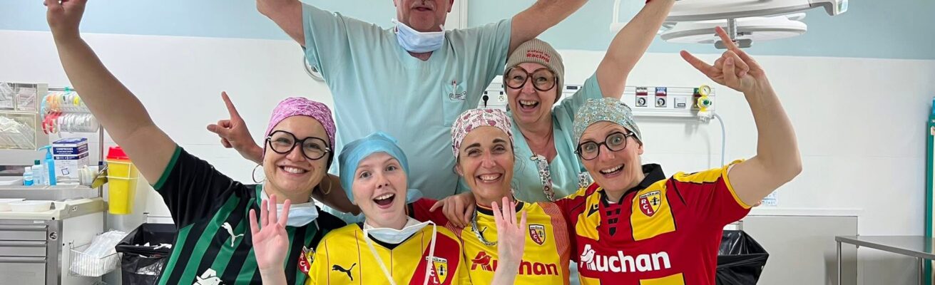 Le Centre Hospitalier de Lens derrière le RC Lens !