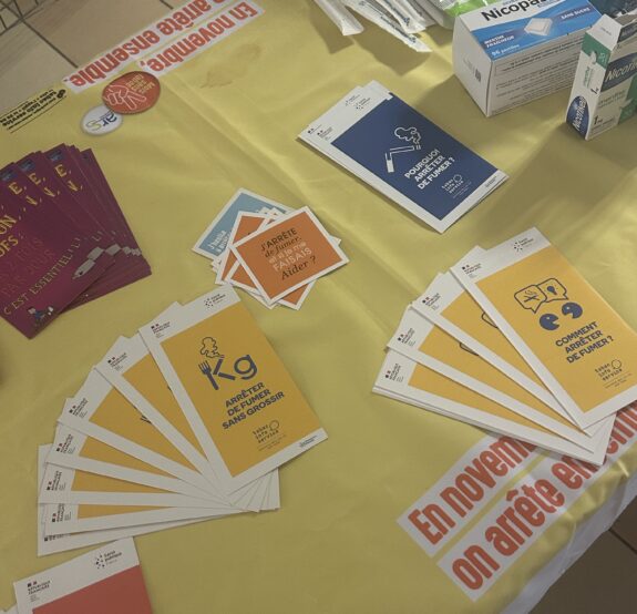 La maternité du Centre Hospitalier de Lens engagée pour la journée mondiale sans tabac !