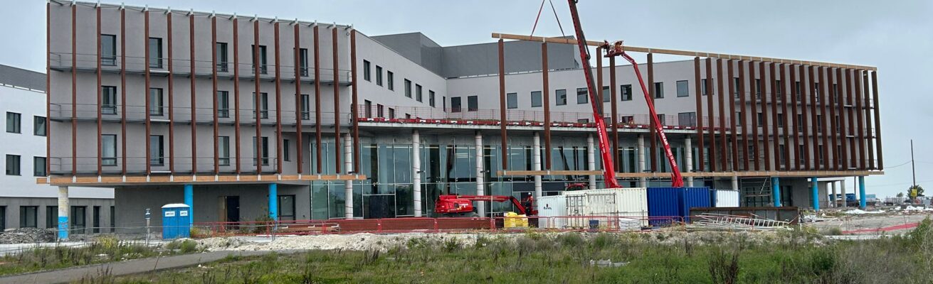 Portes ouvertes du chantier du Nouvel Hôpital Métropolitain de l’Artois.