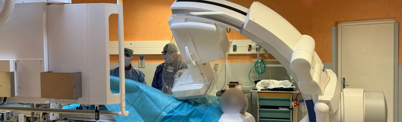 Un équipement de pointe au service de la cardiologie au Centre Hospitalier de Lens.