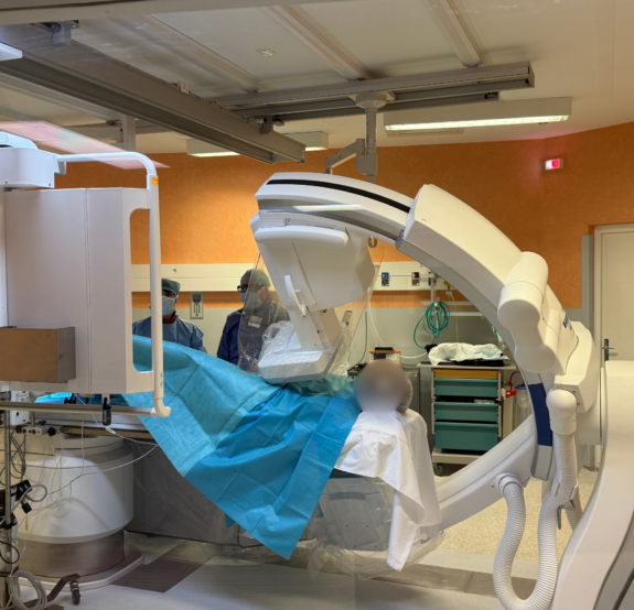 Un équipement de pointe au service de la cardiologie au Centre Hospitalier de Lens.
