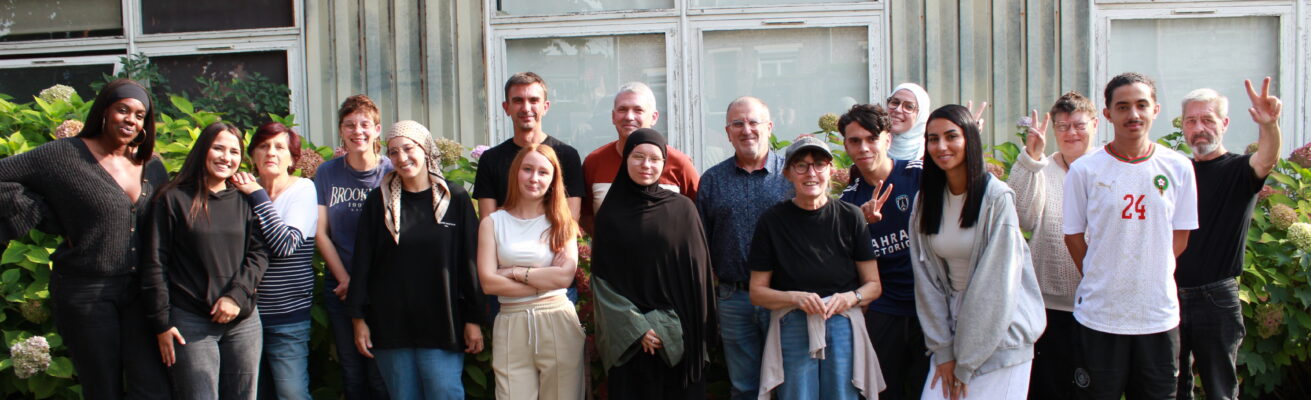 Préparation d’un atelier de théâtre d’intervention à l’hôpital de jour d’Avion.